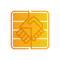 Visa partner website icon based on emv chip