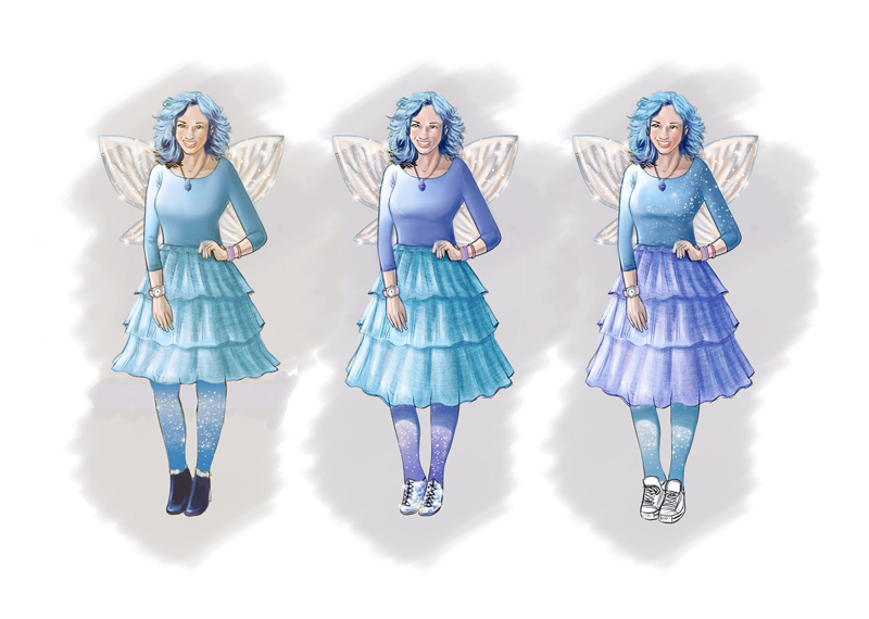 Sparkle paper towels new fairy costume design