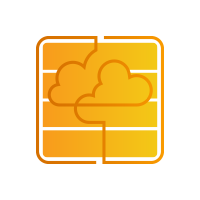 Visa cloud website icon based on emv chip