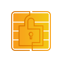 Visa security website icon based on emv chip