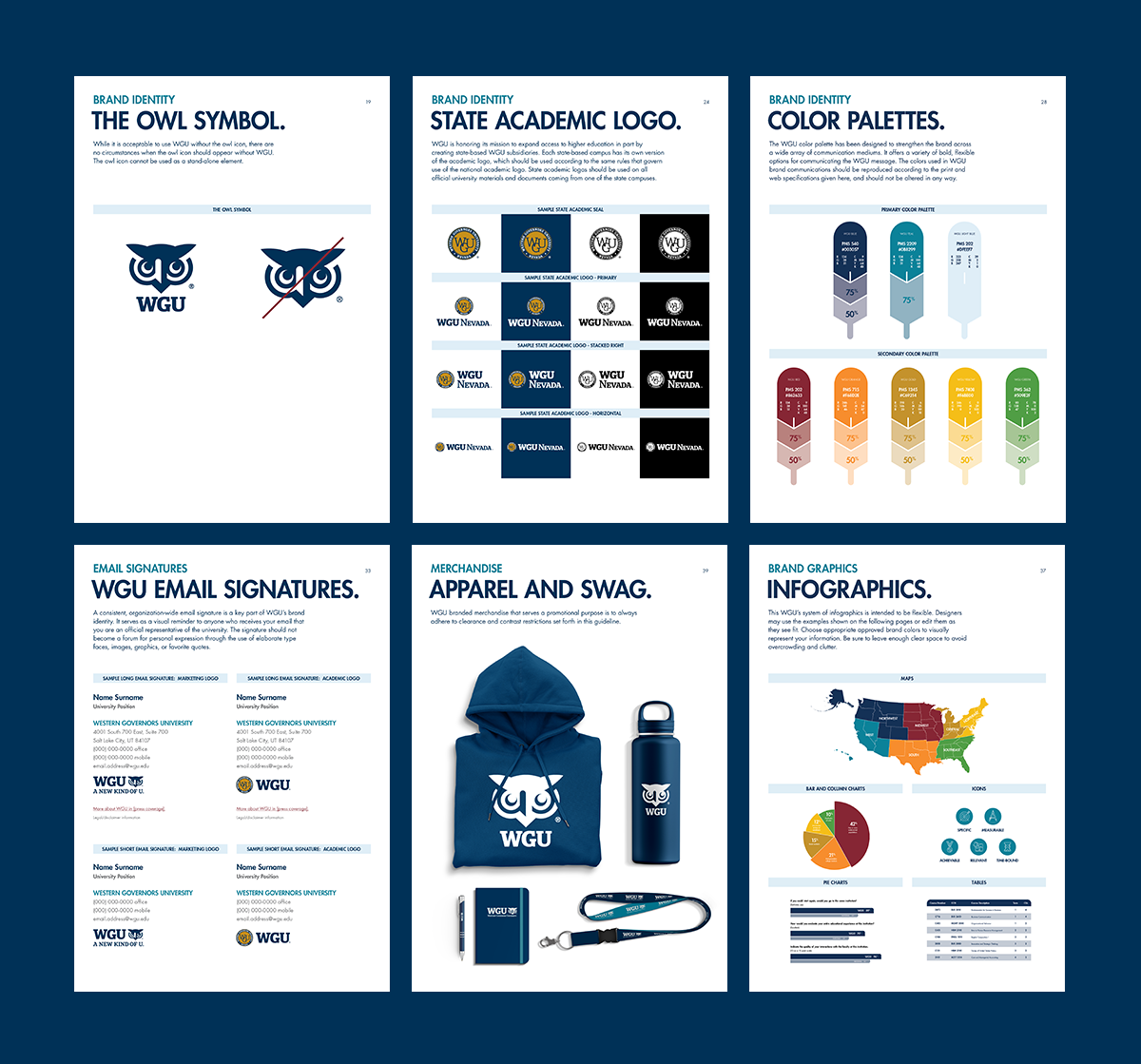 WGU brand guidelines by Silky Szeto